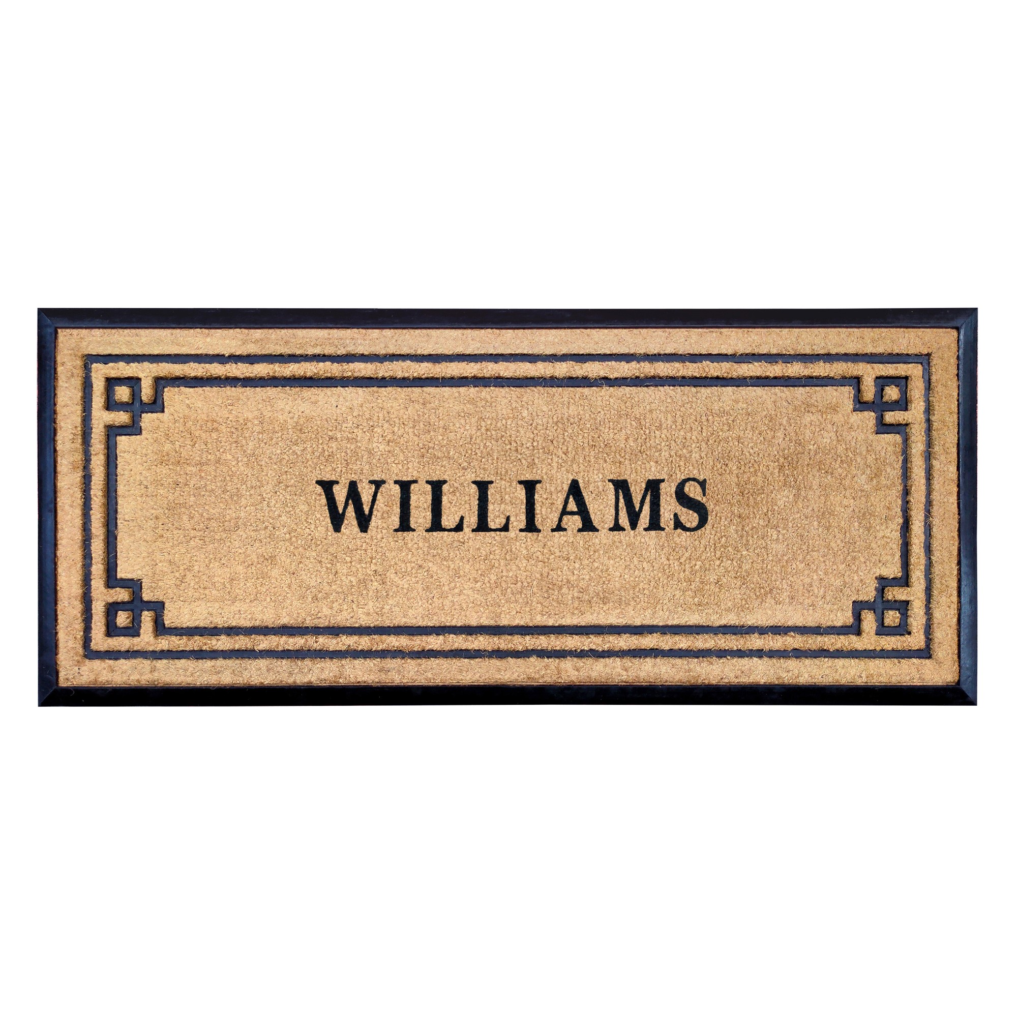 Williams Sonoma Crofton Doormat - Personalized