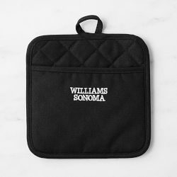 Williams Sonoma Ultimate Potholder, Black Canvas