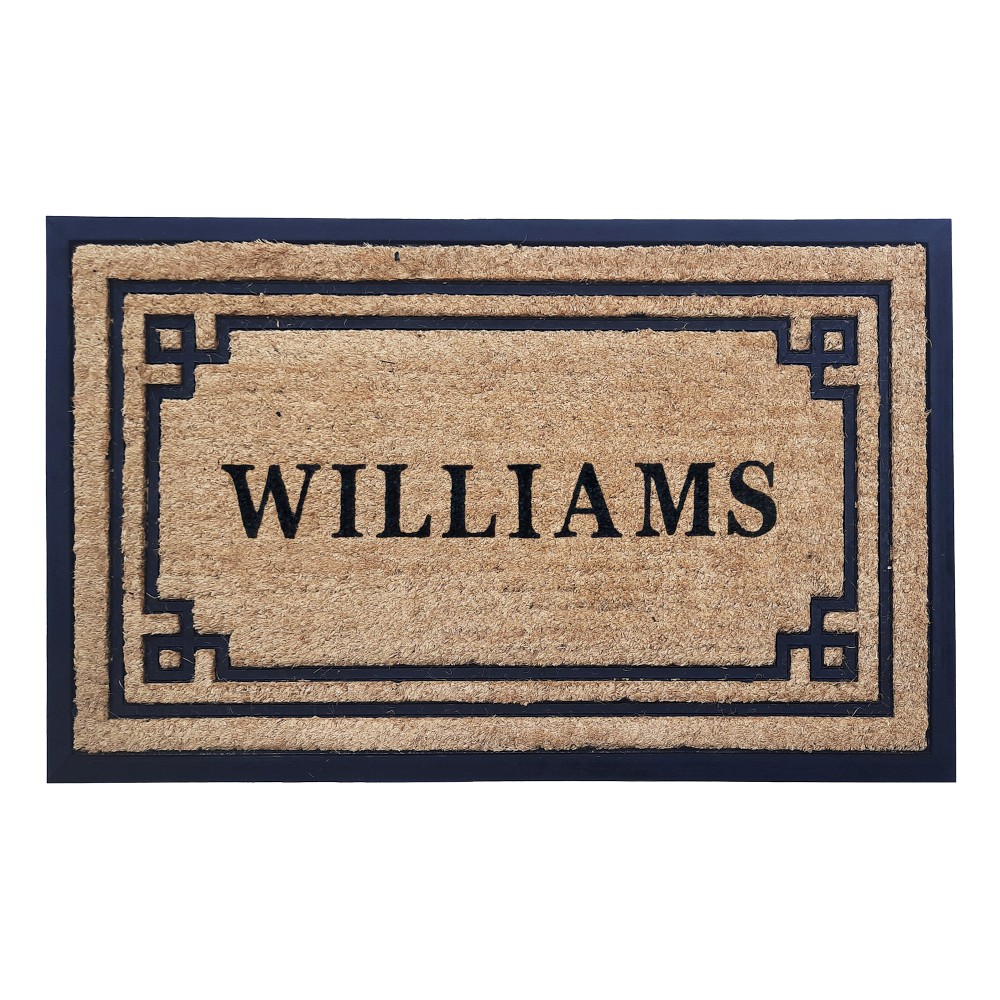 Williams Sonoma Crofton Doormat - Personalized