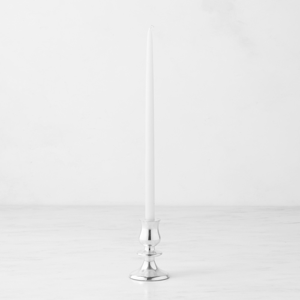 Heirloom Silver Tiny Taper Holders - Small