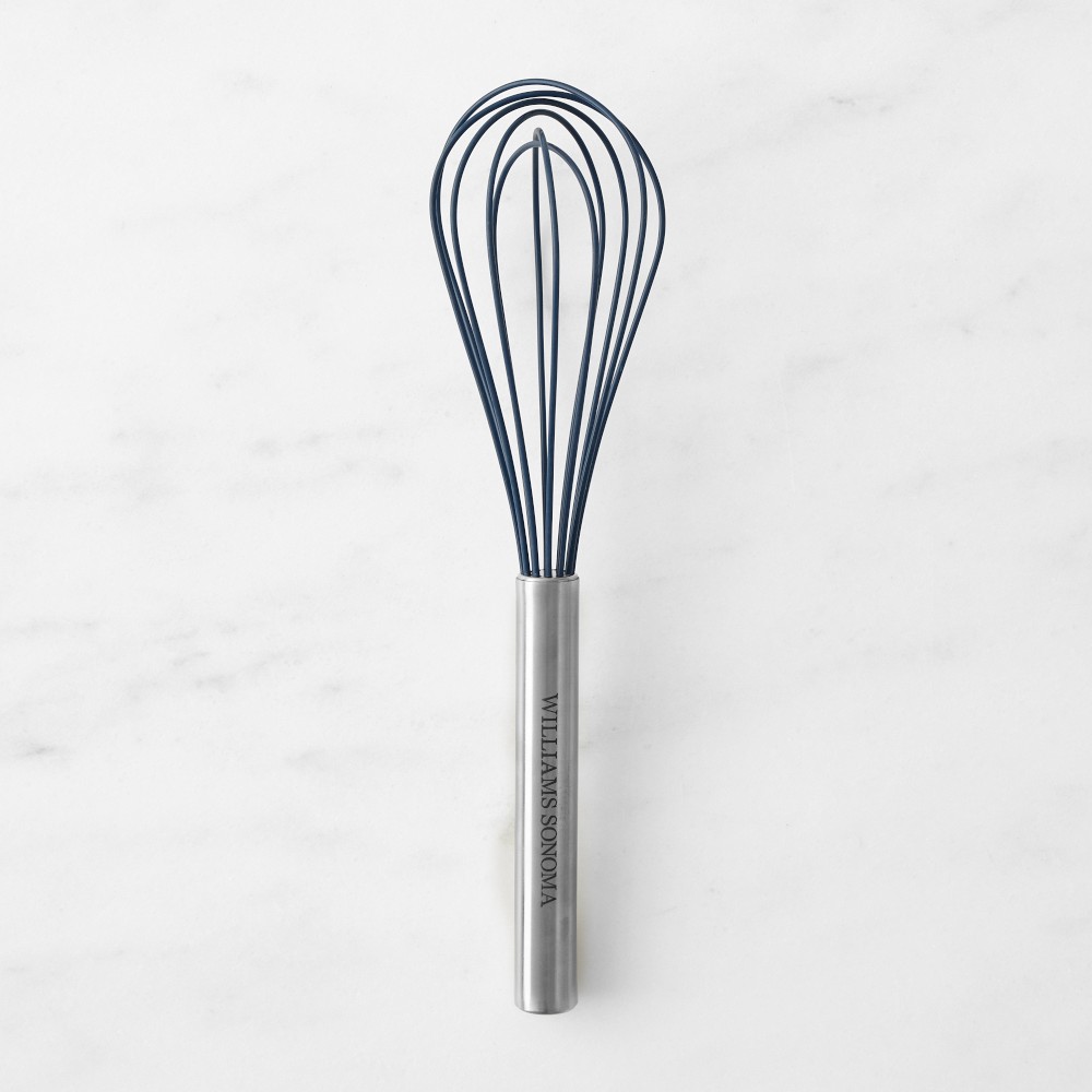Williams Sonoma Stainless Steel Silicone Whisk - Navy
