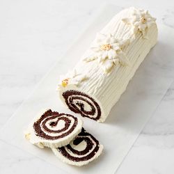 Winter Wonderland Buche De Noel Cake