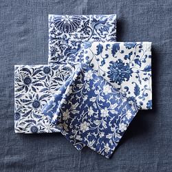 Marlo Thomas x Williams Sonoma Cockail Napkins, Set of 4