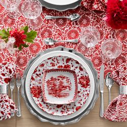 Marlo Thomas x Williams Sonoma Red Table Runner