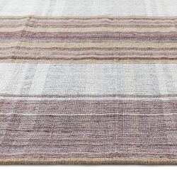 Zoe Flatweave Rug, Plum