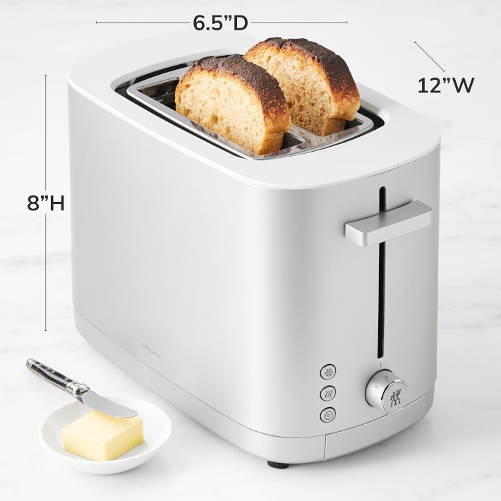 Zwilling Toaster 無煙ロースター シルバー 二重トースター 【公式通販】