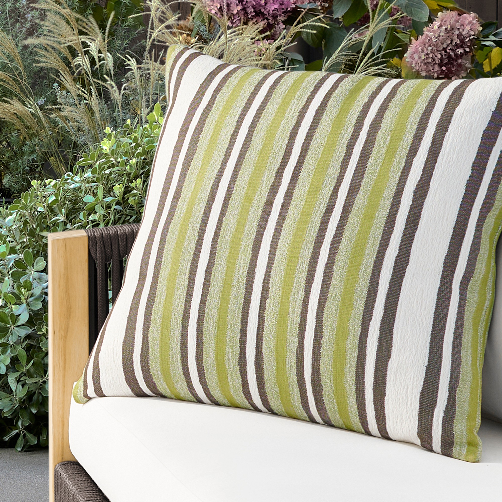 Nova Outdoor Stripe Pillow Cover Sansujyuku sansujyuku.com