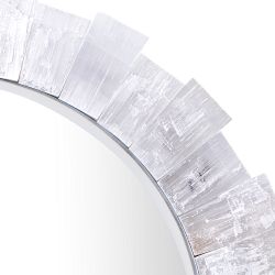 Selenite Stone Mirror