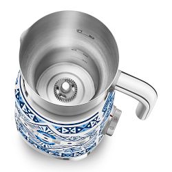 SMEG Dolce &amp; Gabbana Milk Frother, Blu Mediterraneo