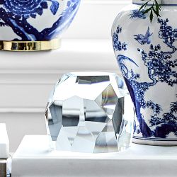 Faceted Glass Sculpture