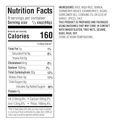 Williams Sonoma Cranberry &amp; Wild Rice Starter Mix