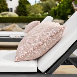 Linnaeus Outdoor Pillow Cover, Rust