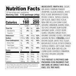 Williams Sonoma Gluten-Free Muffin Mix, Pumpkin Spice