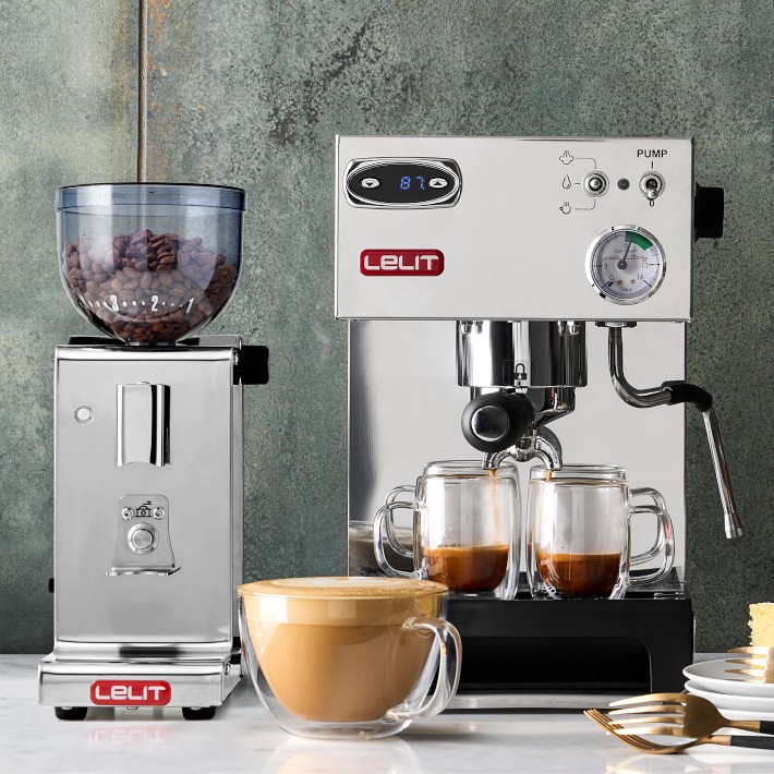 LELIT Fred Tempo Burr Grinder, 38mm Burrs | Williams Sonoma