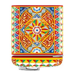 SMEG Dolce &amp; Gabbana Fab 5 Refrigerator, Sicily Is My Love
