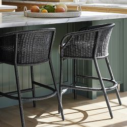 Hapao Round Tray, Light Wash