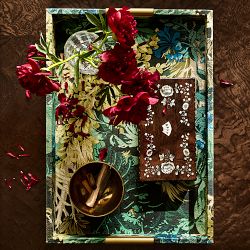 Fern Forest Jute Tray