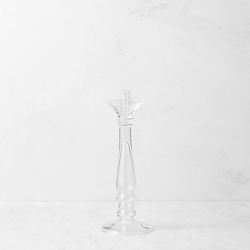 Glass Taper Candleholder