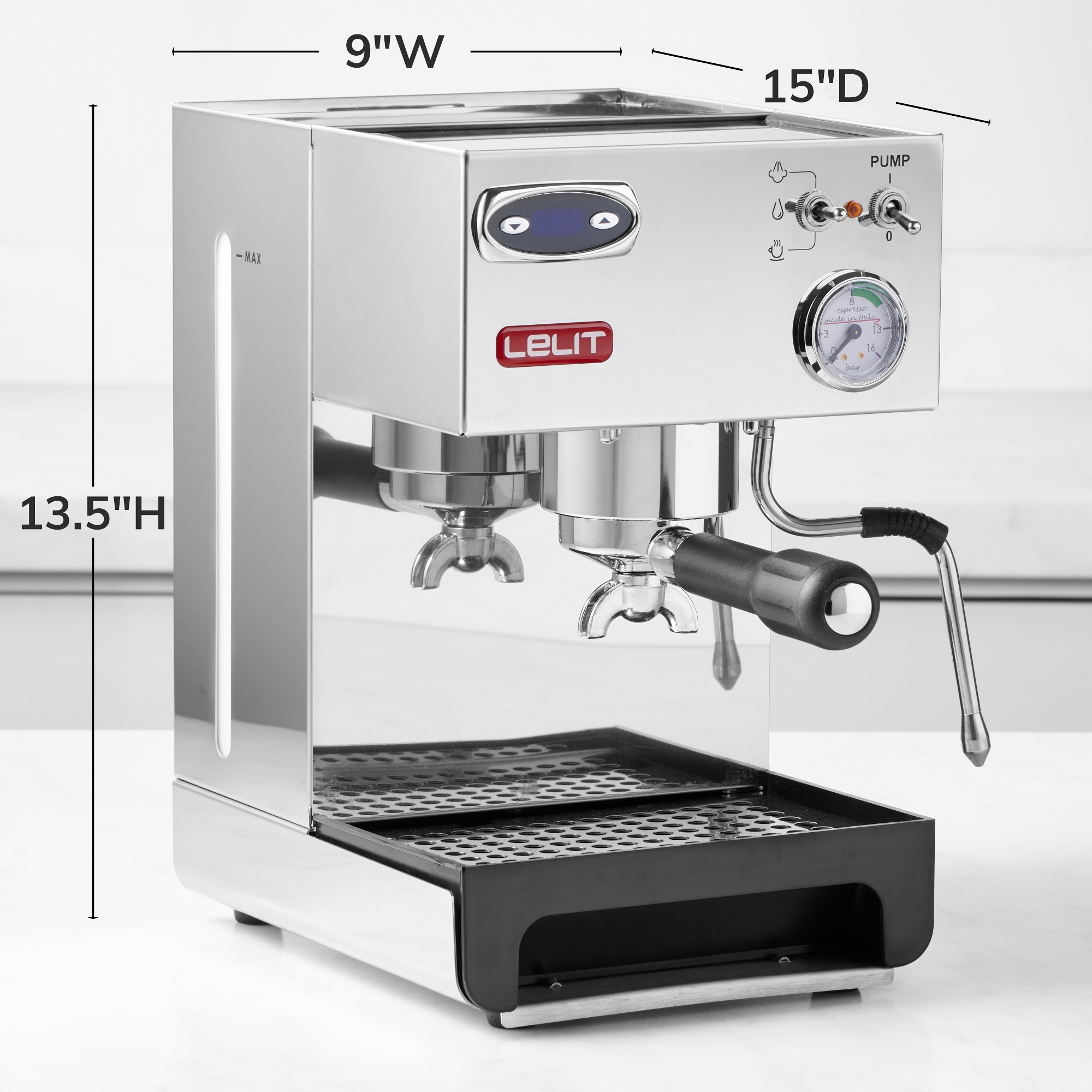 LELIT Anna Manual Espresso Machine Sansujyuku sansujyuku.com