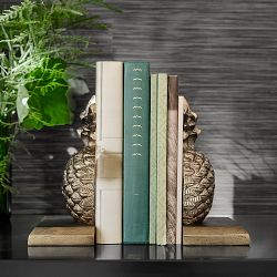 Pineapple Bookends