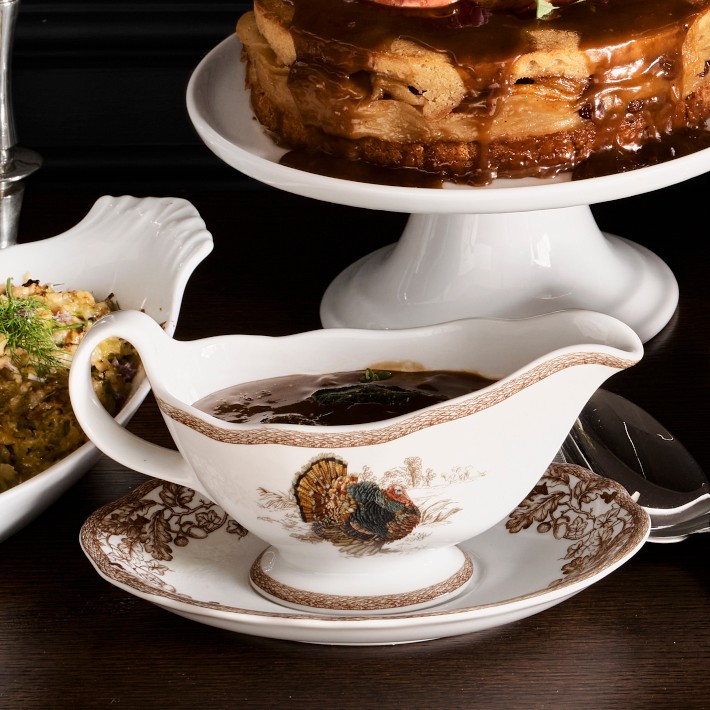 Plymouth Turkey Gravy Boat | Williams Sonoma