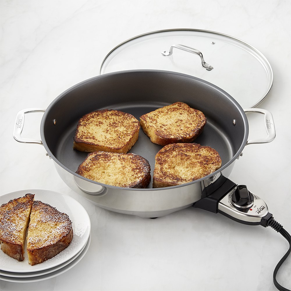 All-Clad 7-Qt. Nonstick Electric Skillet | Williams Sonoma
