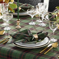 Green Tartan Tablecloth