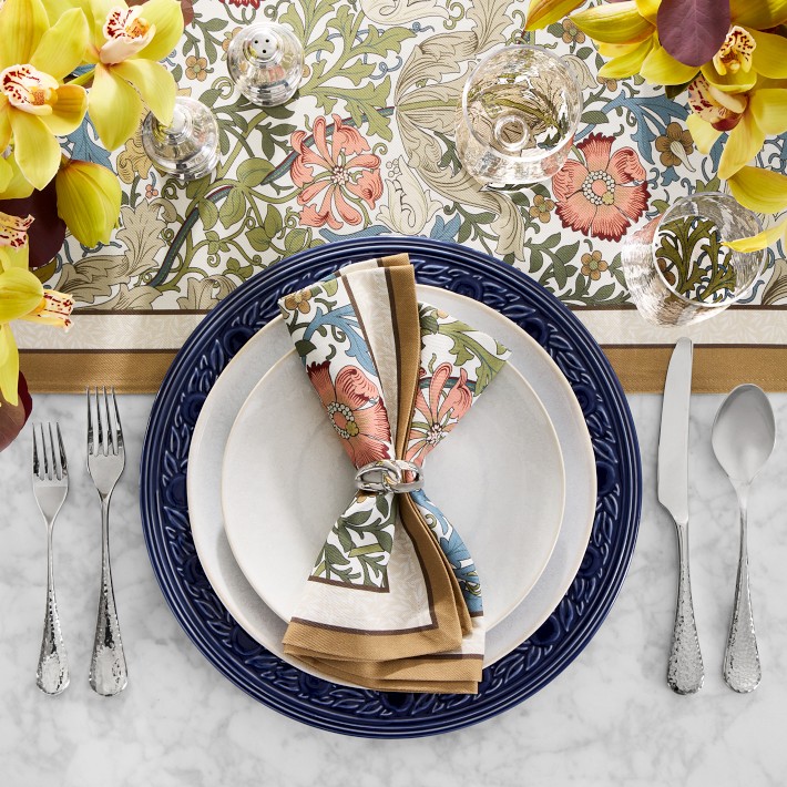 WILLIAMS-SONOMA 布ナプキン4枚セット morris-co-x-williams-sonoma-