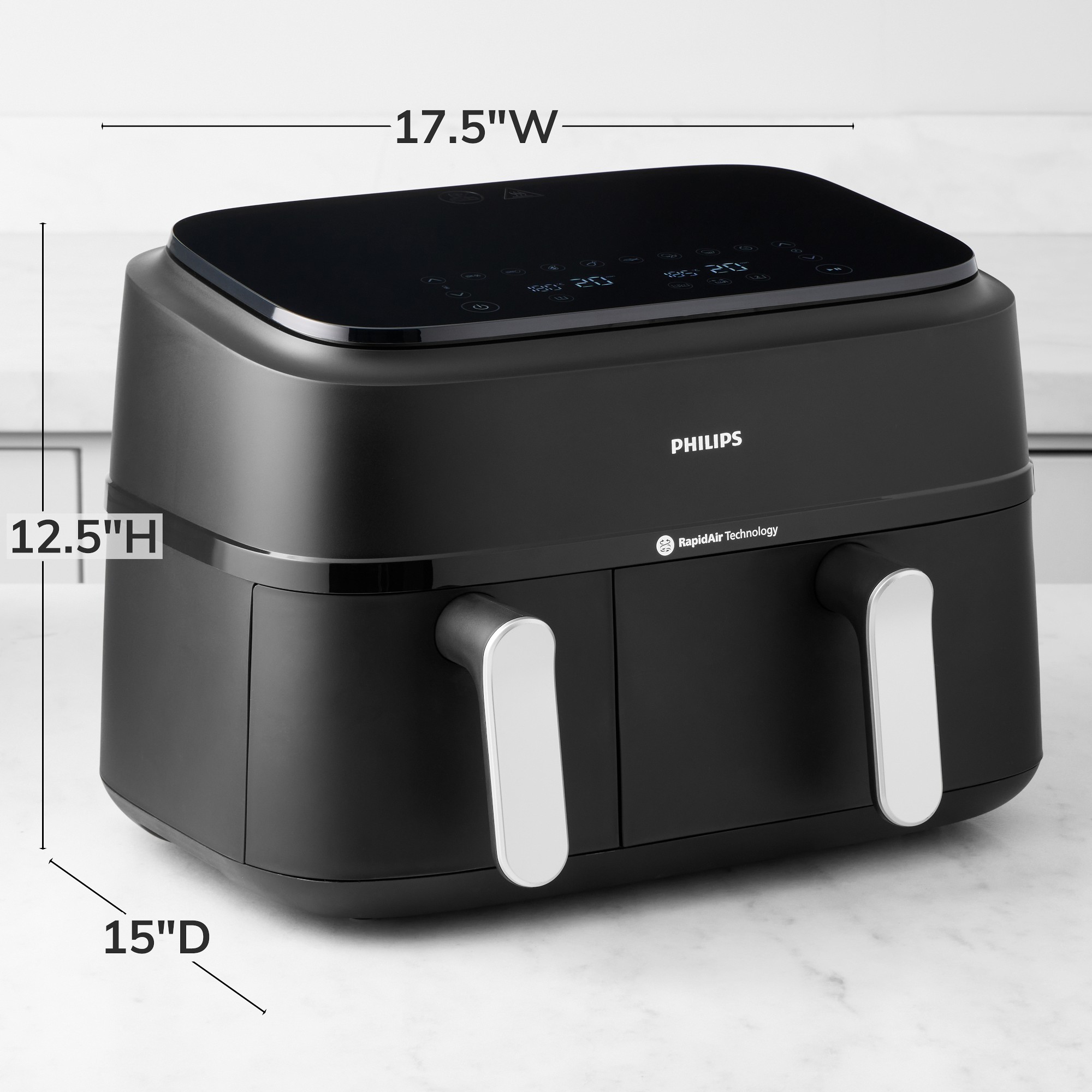 Philips Airfryer 3000 Series Dual Basket Sansujyuku sansujyuku.com