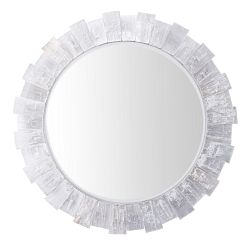 Selenite Stone Mirror