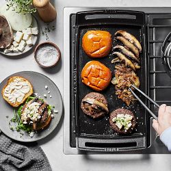 Staub Enameled Cast Iron Double Burner Griddle