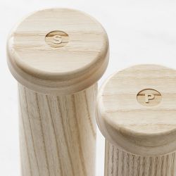 Williams Sonoma Ashwood Salt &amp; Pepper Mills, 7"