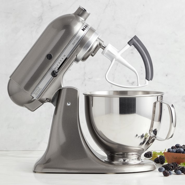 6QT Stainless Steel Flex Edge Beater for KitchenAid Mixer Professional