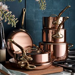 Mauviel M'250B Copper 5-Piece Cookware Set