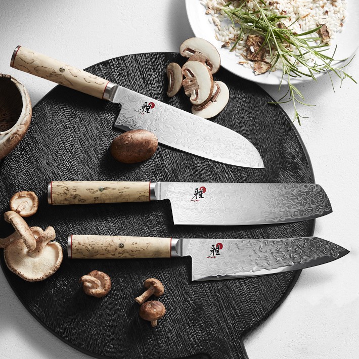 Miyabi Birchwood Santoku Knife, 7