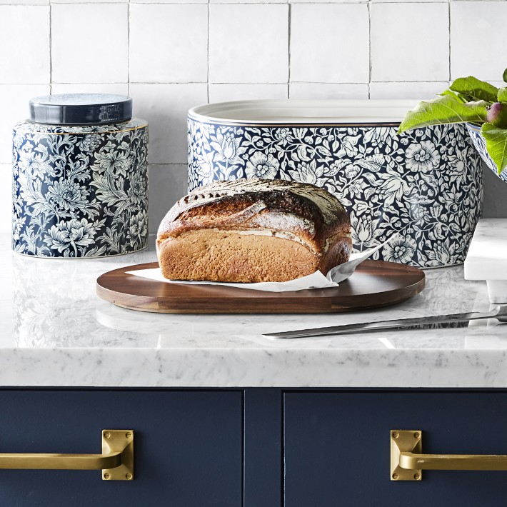 Morris & Co. Bluebell Bread Box | Williams Sonoma