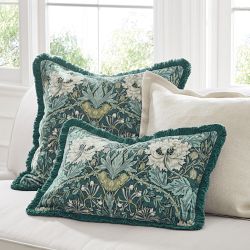Morris &amp; Co. x Williams Sonoma Home Honeysuckle and Tulip Pillow Cover