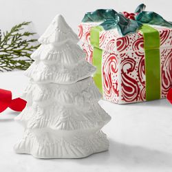 'Twas the Night Before Christmas Tree Cookie Jar