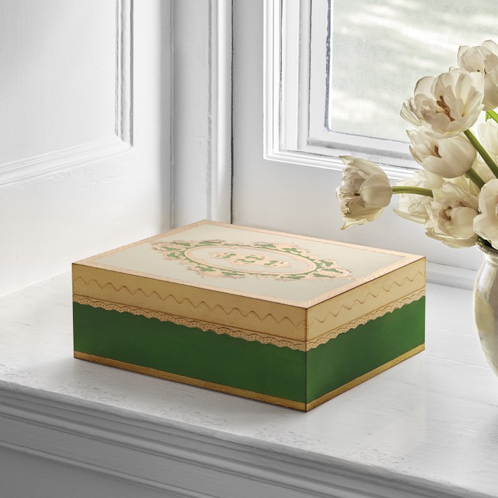 Florentine Wood Box, Handcrafted & Gilded | Williams Sonoma
