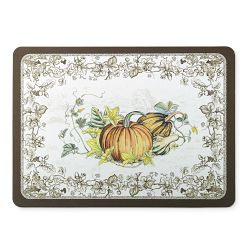 Plymouth Pumpkin Cushioned Kitchen Mat