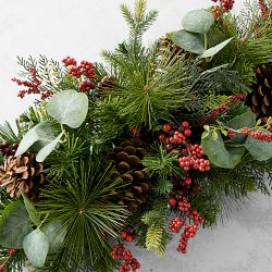 'Tis the Season Pre-Lit Faux Centerpiece