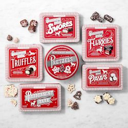 Williams Sonoma Peppermint Bark Confections Set