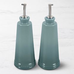 Le Creuset Signature Oil & Vinegar Set, Sea Salt, 10oz