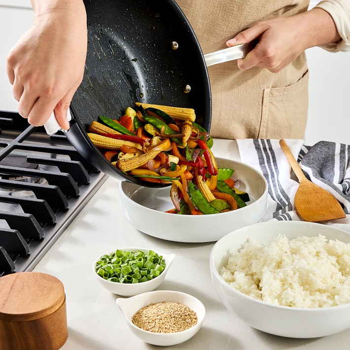 ウィリアムソヌマAll-Clad ステンレススチール 片手鍋 16cm All-Clad NS Pro 12-Inch Nonstick Chef Pan | Williams Sonoma