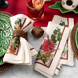 Fruit Garland Napkins, Set of 4