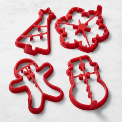 Williams Sonoma Holiday Pancake Molds, Set of 4
