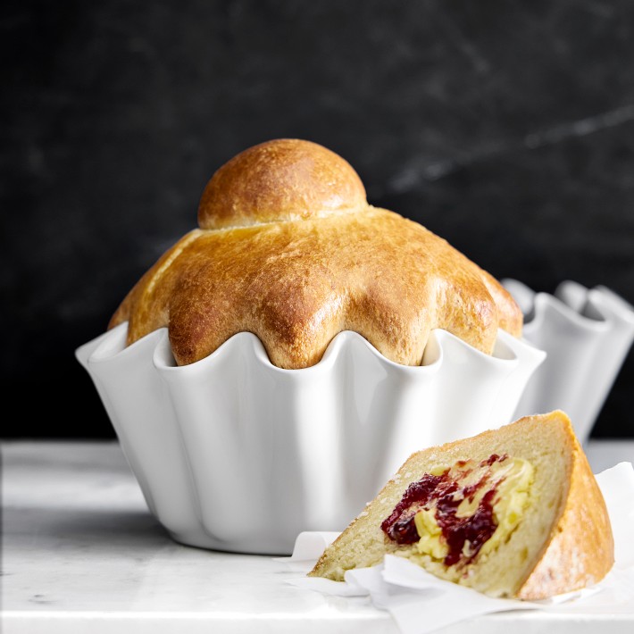 Le Creuset Stoneware Brioche Bread Baker | Williams Sonoma