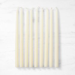 OPEN BOX: 6" Hanukkah Tiny Taper Candles, Set of 45