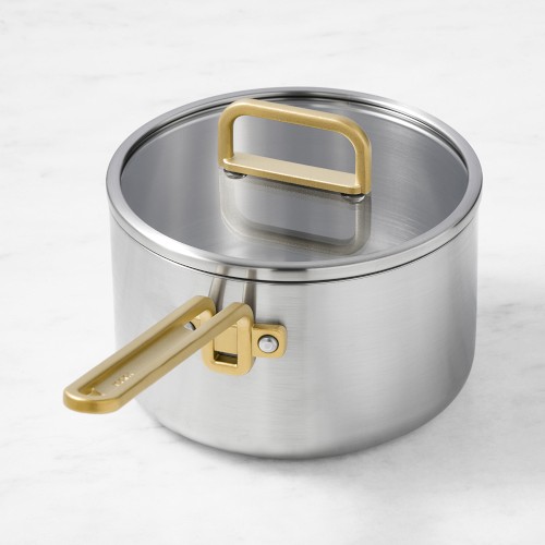 GreenPan Stanley Tucci Stainless-Steel Saucepan Simolary simolary.com