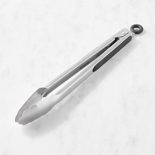 Williams Sonoma Open Kitchen Stainless-Steel Tongs, 12